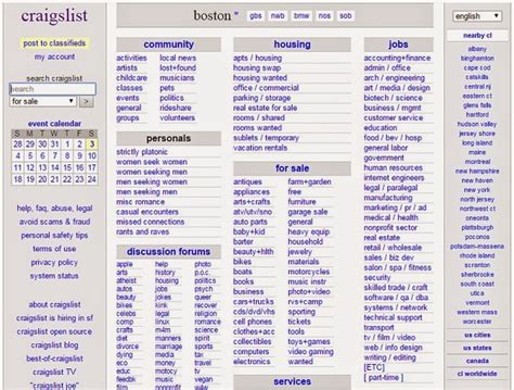 craigslist boston|boston's craigslist list.